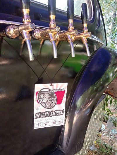 BeerWagen carro cervecero de 4 salidas